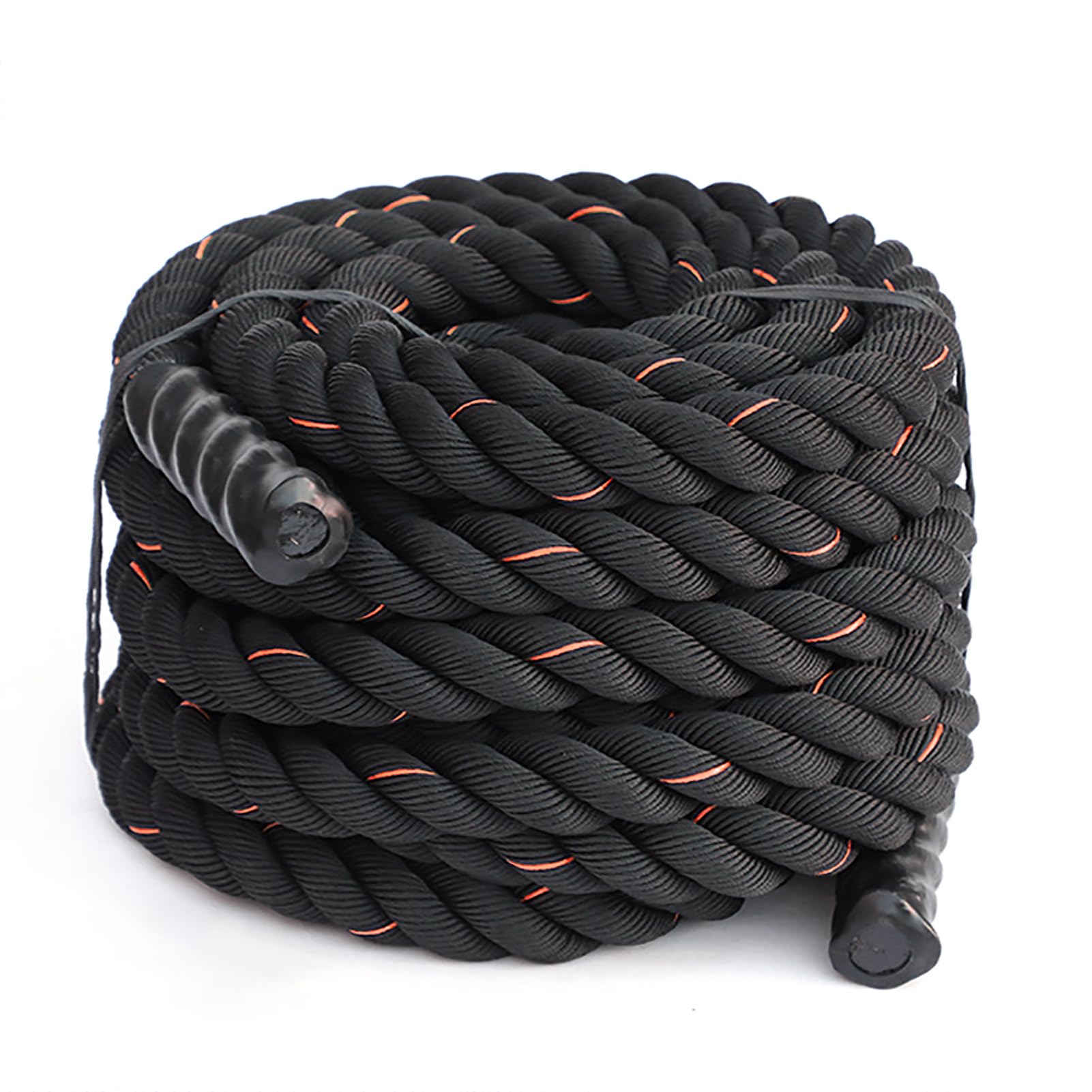 Corde à sauter lestée avec poignée antidérapante pour entraînement musculaire, équipement de fitness