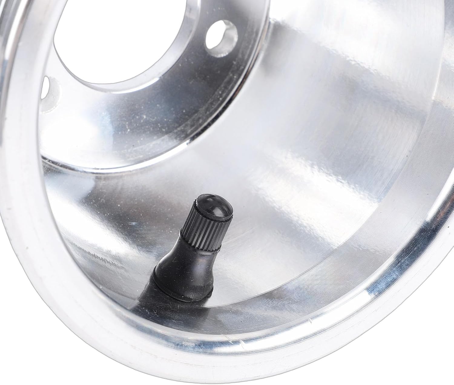 POCREATION Go Kart Wheel Rim 10x4.50-5 Inches | Aluminum alloy, 125mm center bore, for off-road ATV/UTV, durable tough design, easy install, improves stability