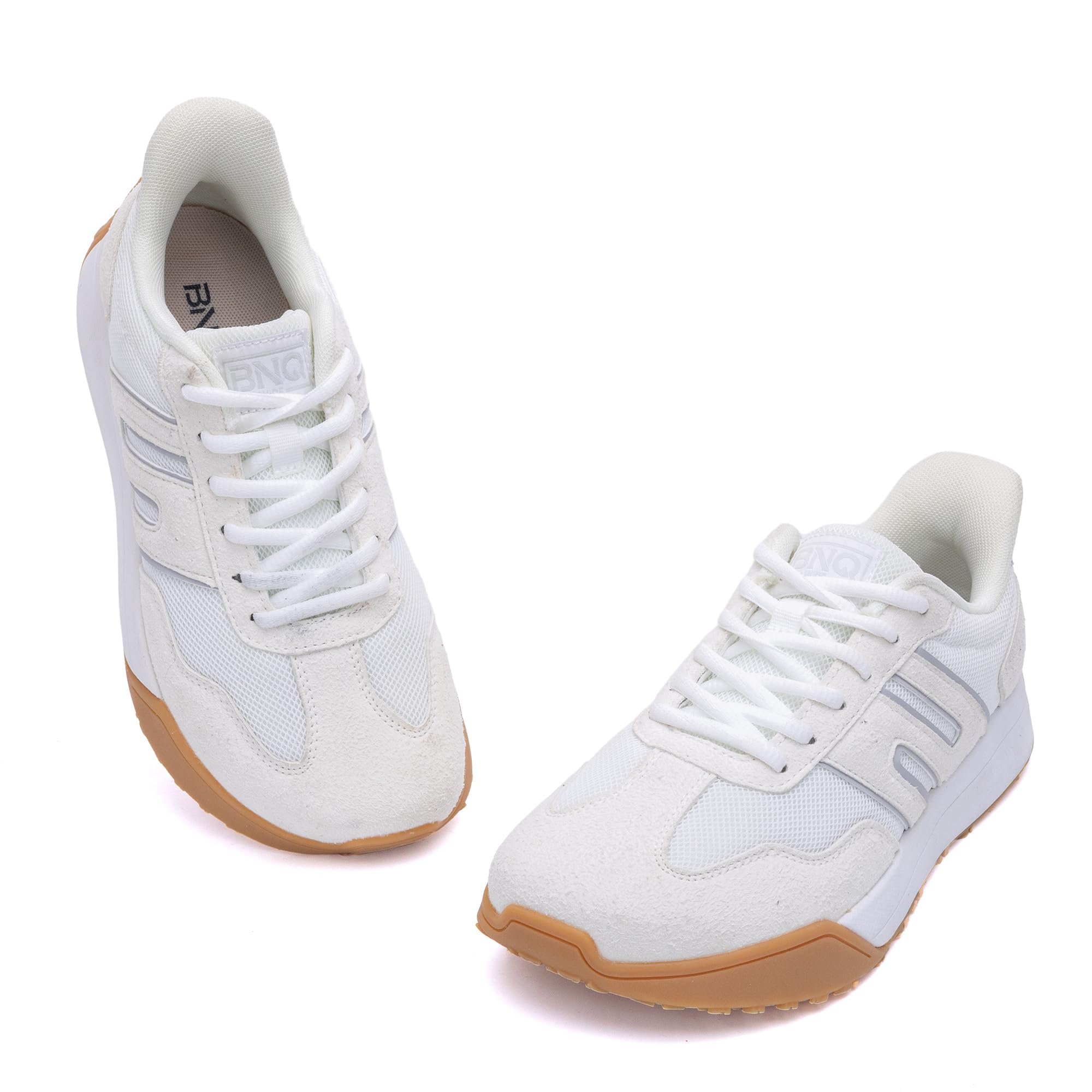 Wide Toe Box Walking Shoes for Women Casual Slip On Arch Support Tennis Sneakers Orthotic Plantar Fasciitis Comfortable Platform Sneakers-image-26