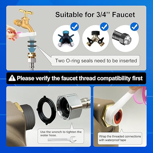 Miniatura 7 de Dispensador automático de agua para perros, 1 galón, comedero de agua para mascotas al aire libre para perros, ganado, pollo, llenado automático,