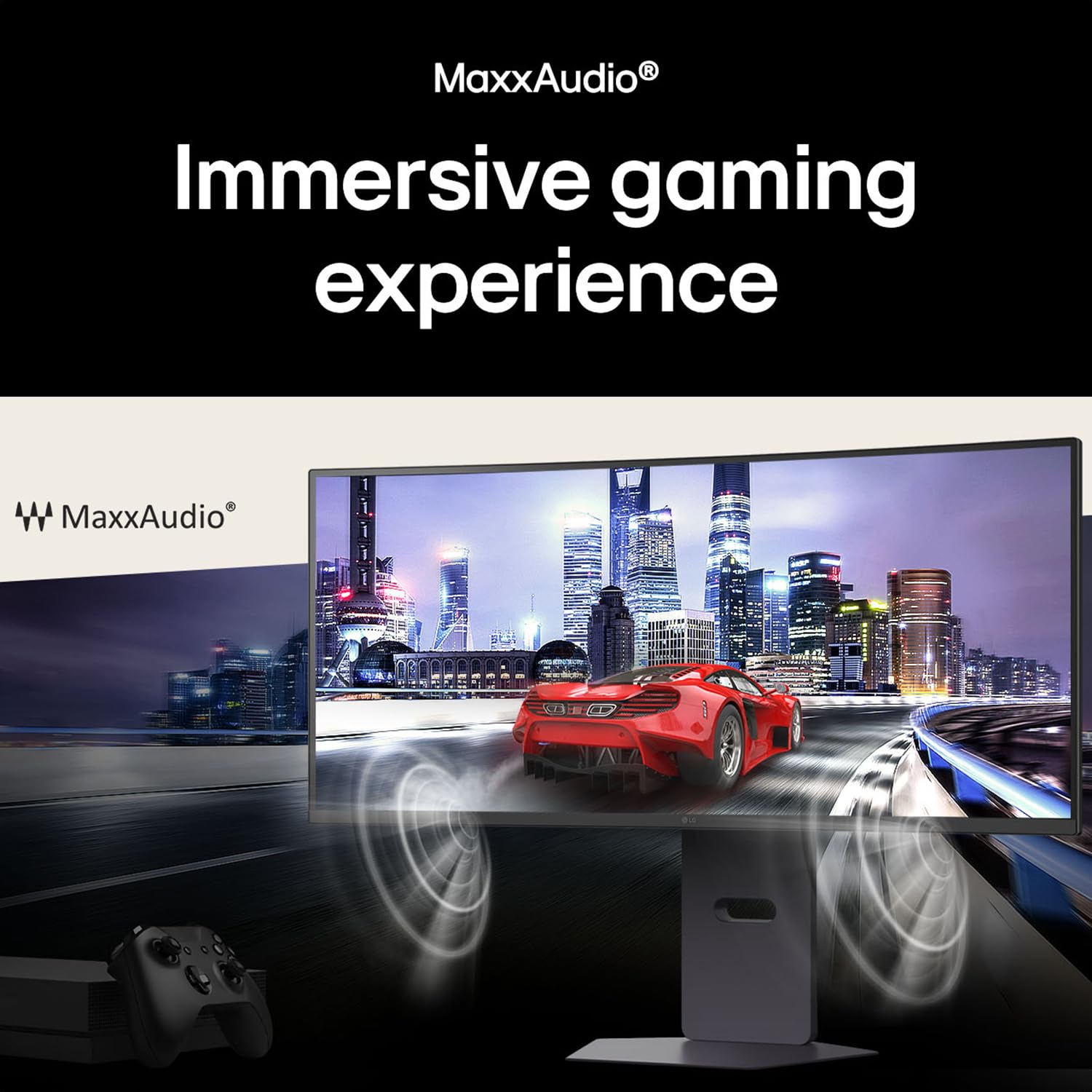 LG 34G600A Smartchoice 86.36cm(34 Inch) Ultragear Curved (1800R) WQHD (3440x1440) Gaming Monitor, 160Hz, 1ms, Speakers, Anti-Glare, AMD FreeSync Premium, DP, HDMI, Tilt/Height/Swivel Adjustment(Black) — Amazon image 11