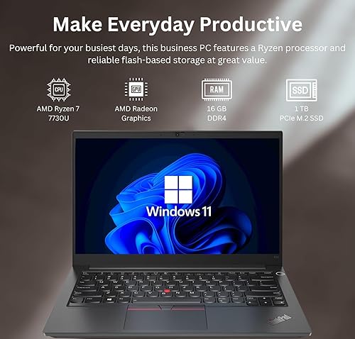 Miniatura 9 de Lenovo ThinkPad P16s Estación de trabajo móvil, pantalla FHD+ de 16 pulgadas, Intel Core i5-1240P, gráficos NVIDIA T550, 24 GB de RAM, 1 TB SSD,