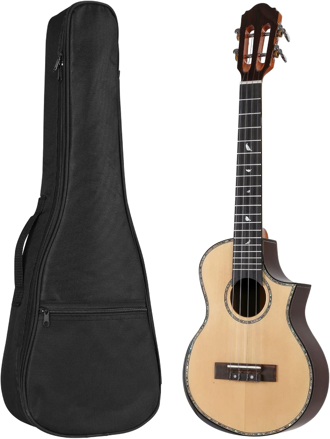Batking Tenor Ukulele for Professional,Solid Wood 26 inch