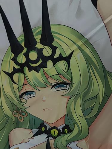 Miniatura 2 de Honkai Impact Mobius - Funda de almohada corporal Dakimakura (59.1 x 19.7 pulgadas59.1x19.7 in)