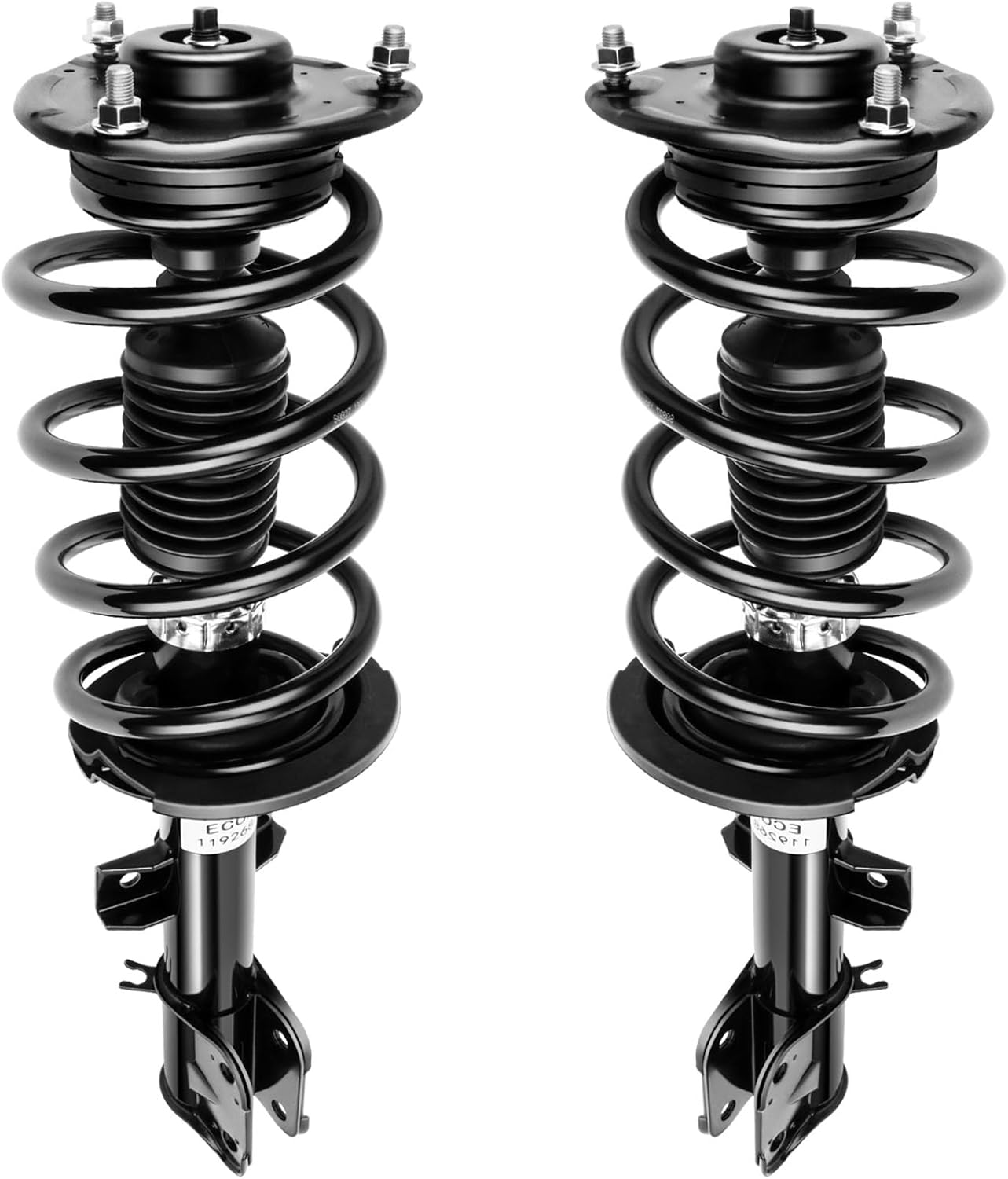 AUTOMUTO - Both (2) Front Pair Driver & Passenger Side Complete Strut & Spring Assembly Replacement for 2010-2012 for Hyundai for Santa Fe