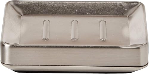 Miniatura 1 de SKL Home by Saturday Knight Ltd. Roche - Jabonera de acero inoxidable, 1.24x3.76x5.2