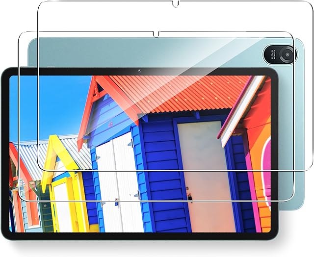 Lemxiee Tempered Glass for Honor pad 8,[2 Pack] Screen Protectors [No Bubbles] [9H Hardness] [HD] [Scratch Resistant] Protector Film Tempered Glass Film -transparent