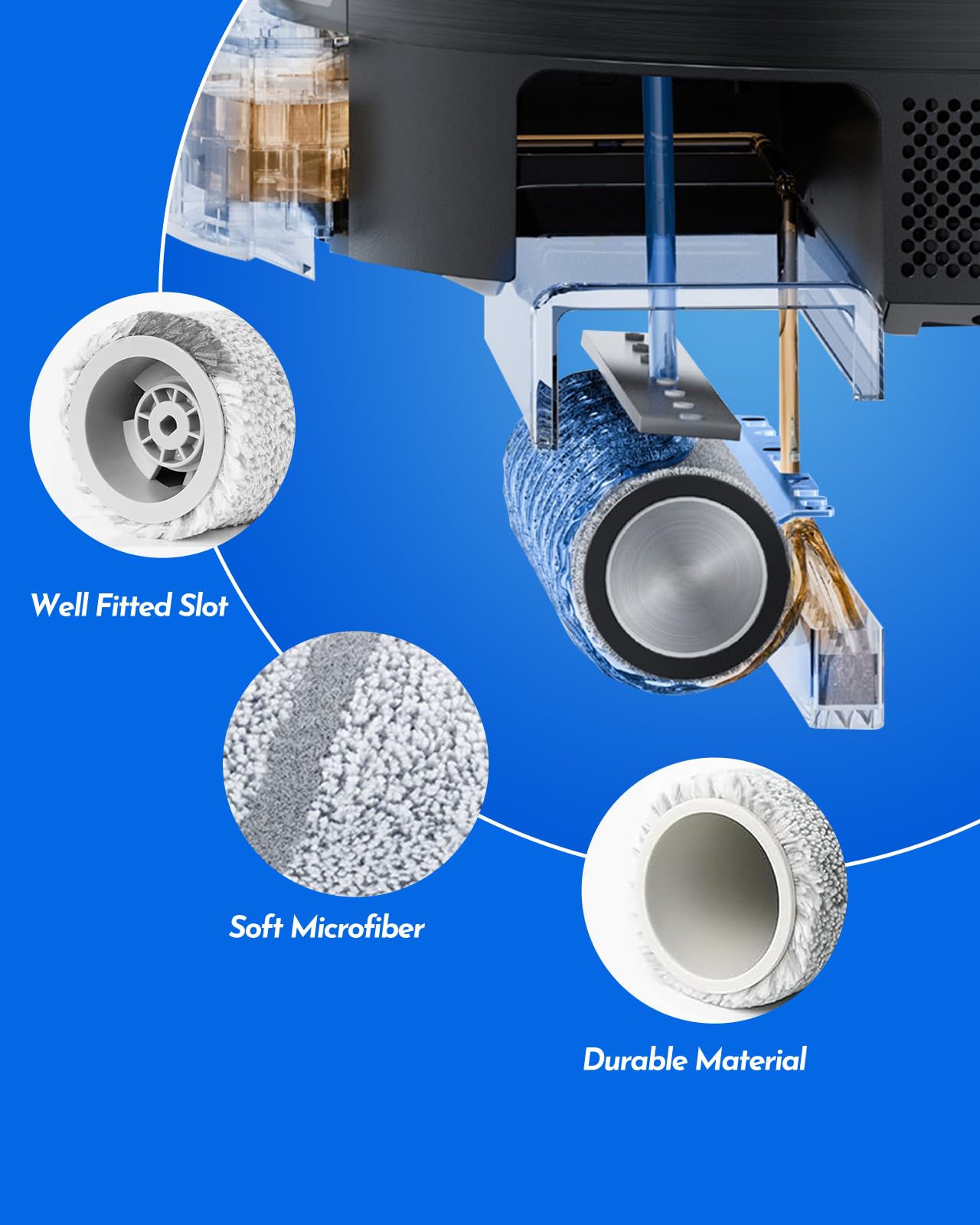 Ecovacs X11 Accessories - Robot Vacuum Parts -7