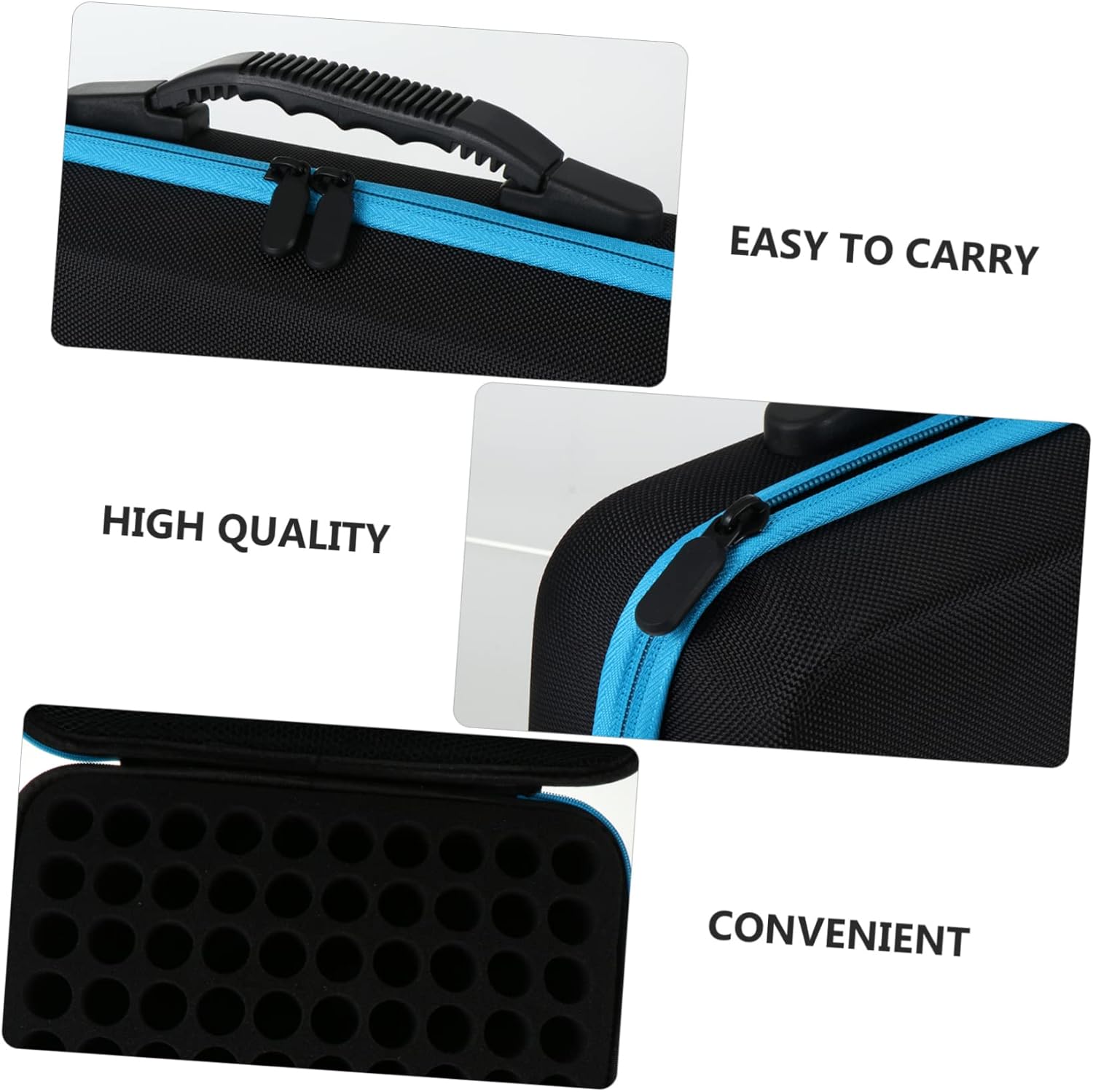 Bottle Essential Oil Storage Bag Perfume Organizer Essential Oil Holder Portable Carrying Case for Travel