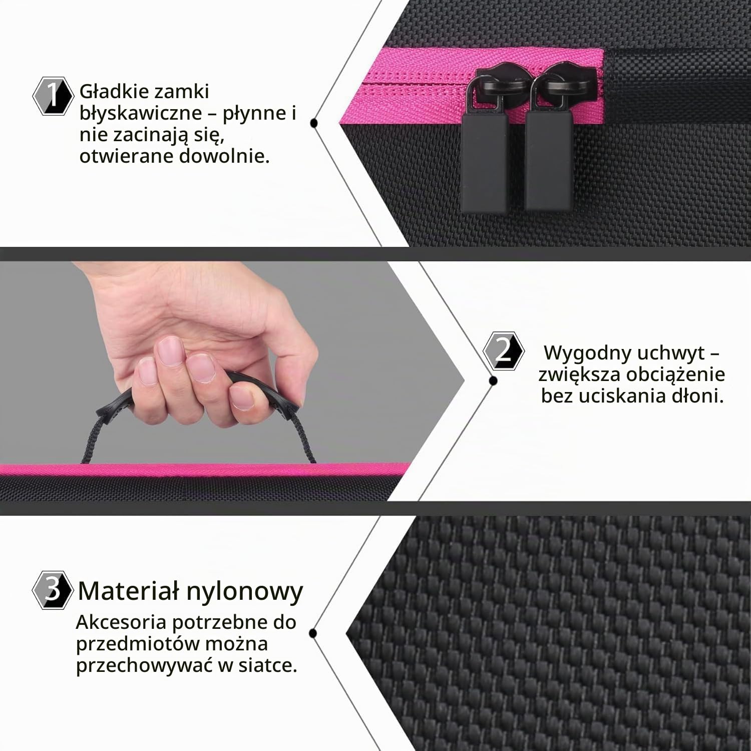 co2CREA Twarda suszarka do włosów EVA podróżna torba do przechowywania kompatybilna z Supersonic Hair Dryer suszarka do włosów, przenośna torba ochronna Box (średnia)
