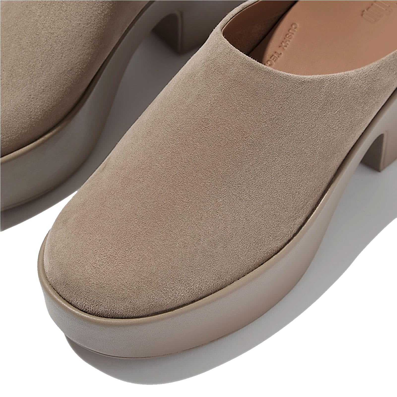 Fitflop Platfforms Suede Heeled Mules CiabatteDonna
