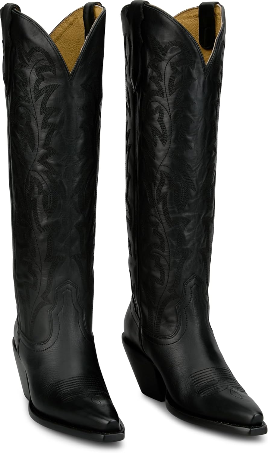 Justin Rumor 17” Women's Western Boot - Reba Collection - Snip Toe, Cowhide Leather Outsole