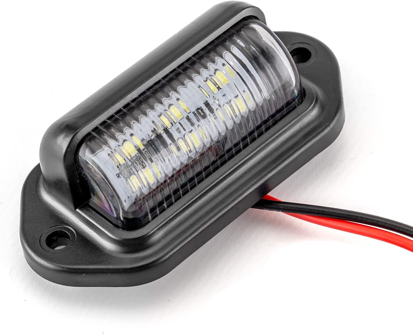 WeiSen X3 Plug & Play License Plate Bracket with Light & Auxiliary Power Plug/Harness LED License Holder Frame Mount Compatible with Can Am Maverick X3 2017-2026