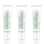 Mario Badescu Moisturizing Mint Lip Balm for Dry Cracked Lips, Infused with Coconut Oil and Shea Butter, Ultra-Nourishing Lip Care Moisturizer for Soft, Smooth and Supple Lips, 3 Pack