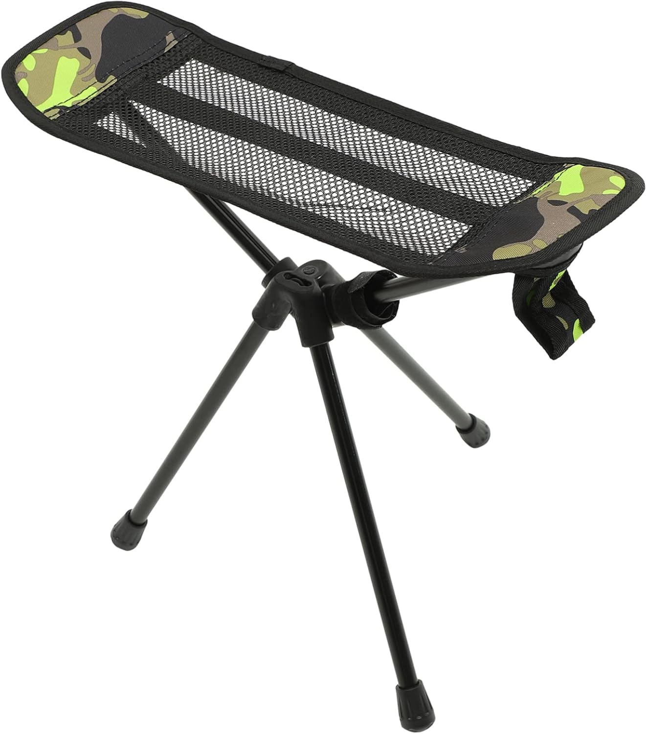 POPETPOP Portable Moon Chair Lightweight Folding Camp Chair Outdoor Stool Collapsible Fishing Stool