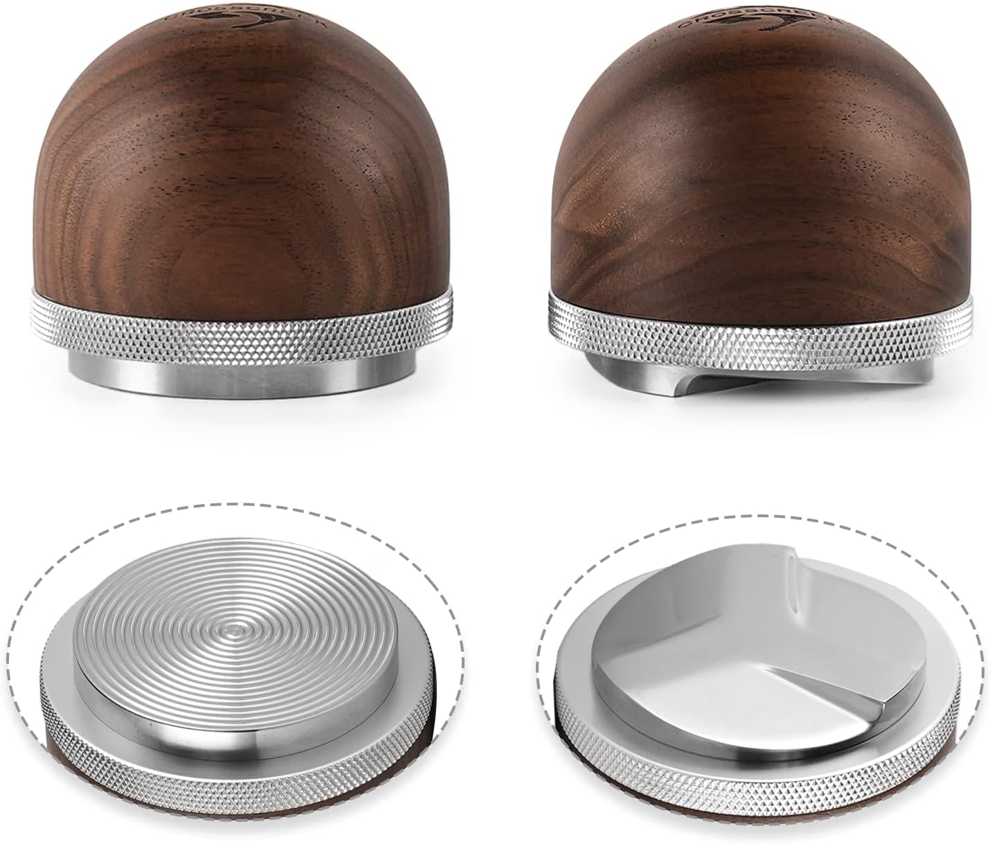 CrossCreek 51mm Espresso Coffee Distributing & Tamping Kits Adjustable Depth