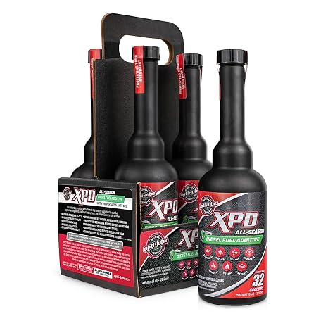 Opti-Lube XPD All-Season Diesel Fuel Additive - Long Neck 8oz Bottles (4 Pack)