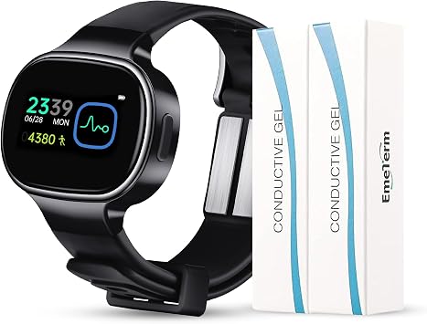 EmeTerm Smart FDA-Cleared Anti-Nausea Wristwatch Touchscreen IP67 Waterproof Morning Motion Sickness Relief Rechargeable Fast Acting Drug Free