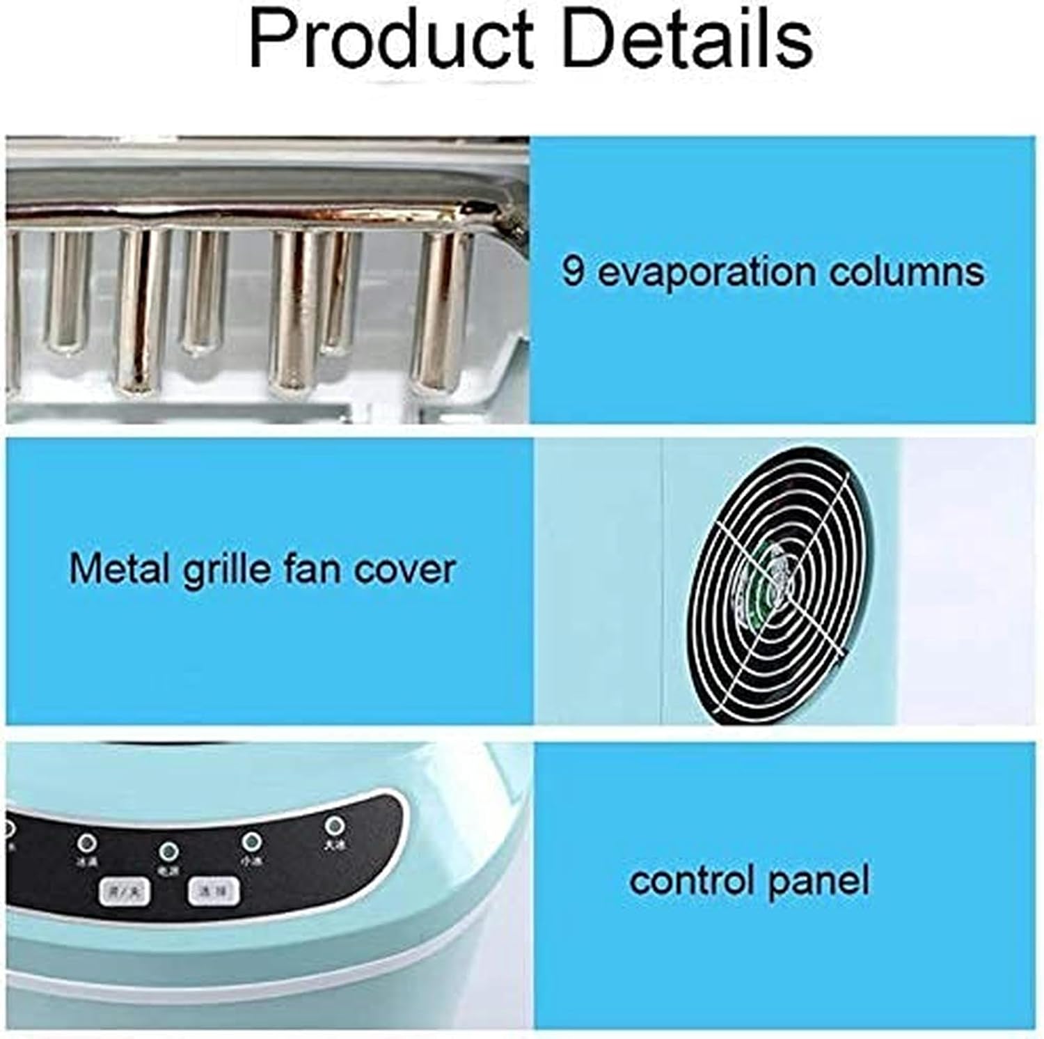 Ice Cube Maker 105W,15kg/Day,Electric Countertop Portable Ice Maker Machine, Fast ice, Ultra Quiet,for Home, Kitchen,bar, Party-1pc