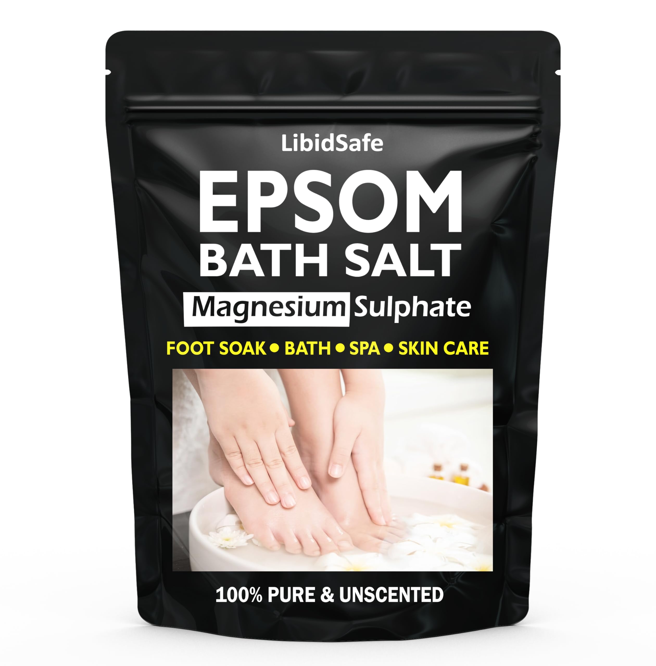 Premium Epsom Bath Salt for Ultimate Relaxation and Pain Relief - Fresh for Unmatched Soothing Experience - 100% Natural and Effective - Perfect for Self-Care and Wellness-image-35