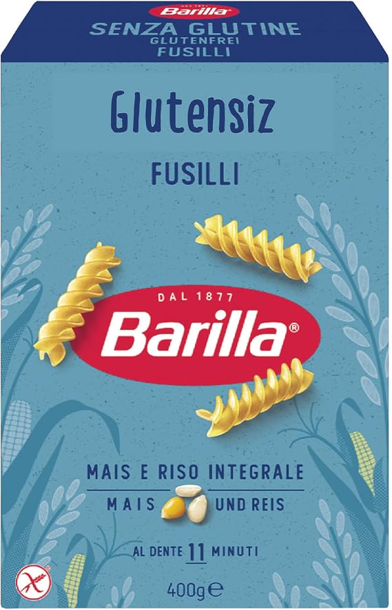 Barilla Gluten Free Auger (Fusilli) Cake 400 Gr