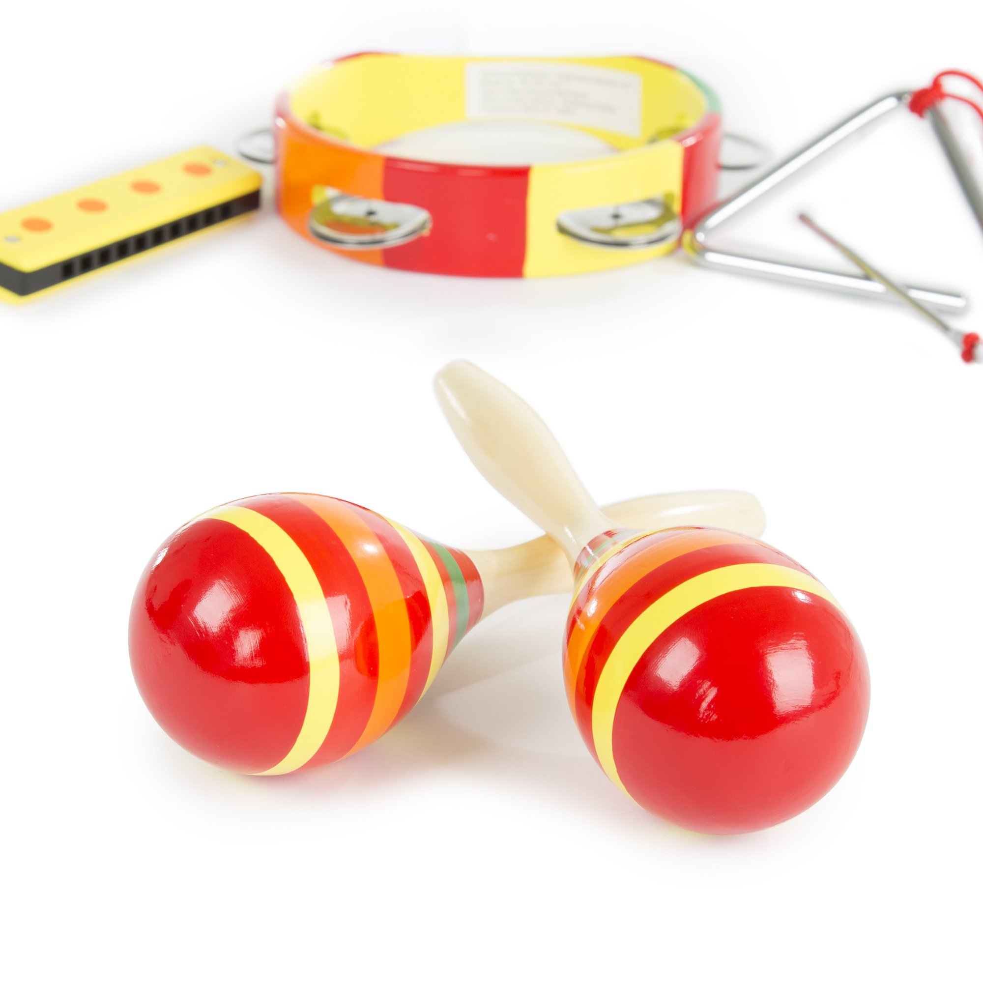 Kids Percusión Instrumentos Musicales Juguete Set Por Hey. Play. 5