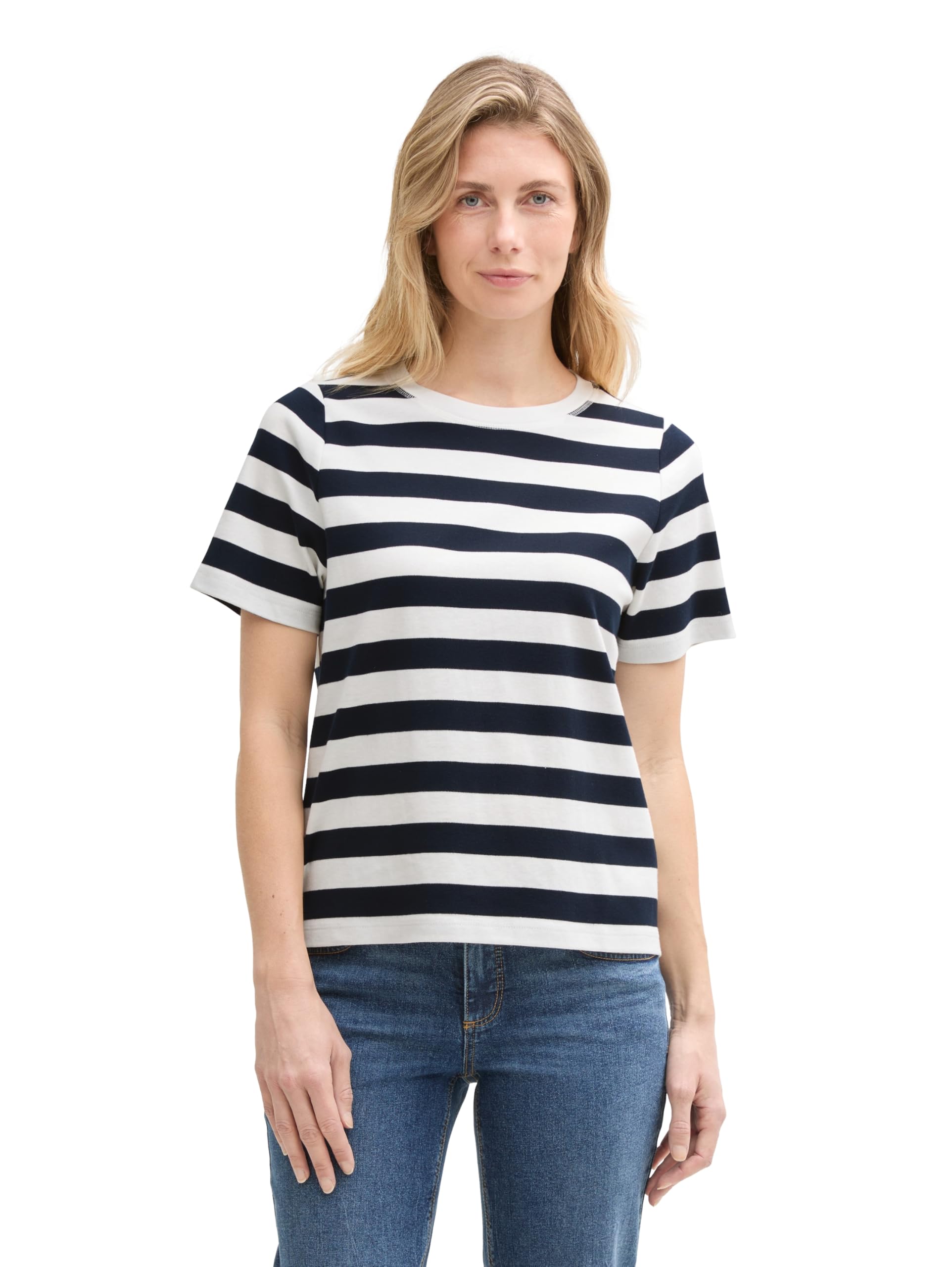 Tom Tailor Damen 1045964 T-Shirt (1er Pack)