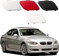 Vista 1 de Funda de gancho de remolque para parachoques delantero Tapa del ojo de remolque Compatible con BMW E92 Coupé E93 Convertible Serie 3 328i 335i 2007