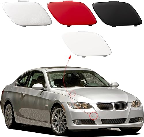 Cubierta de gancho de remolque para parachoques delantero, tapa de ojo de remolque para BMW E92 Coupé E93 Convertible 3-Series 328i 335i 2007 2008