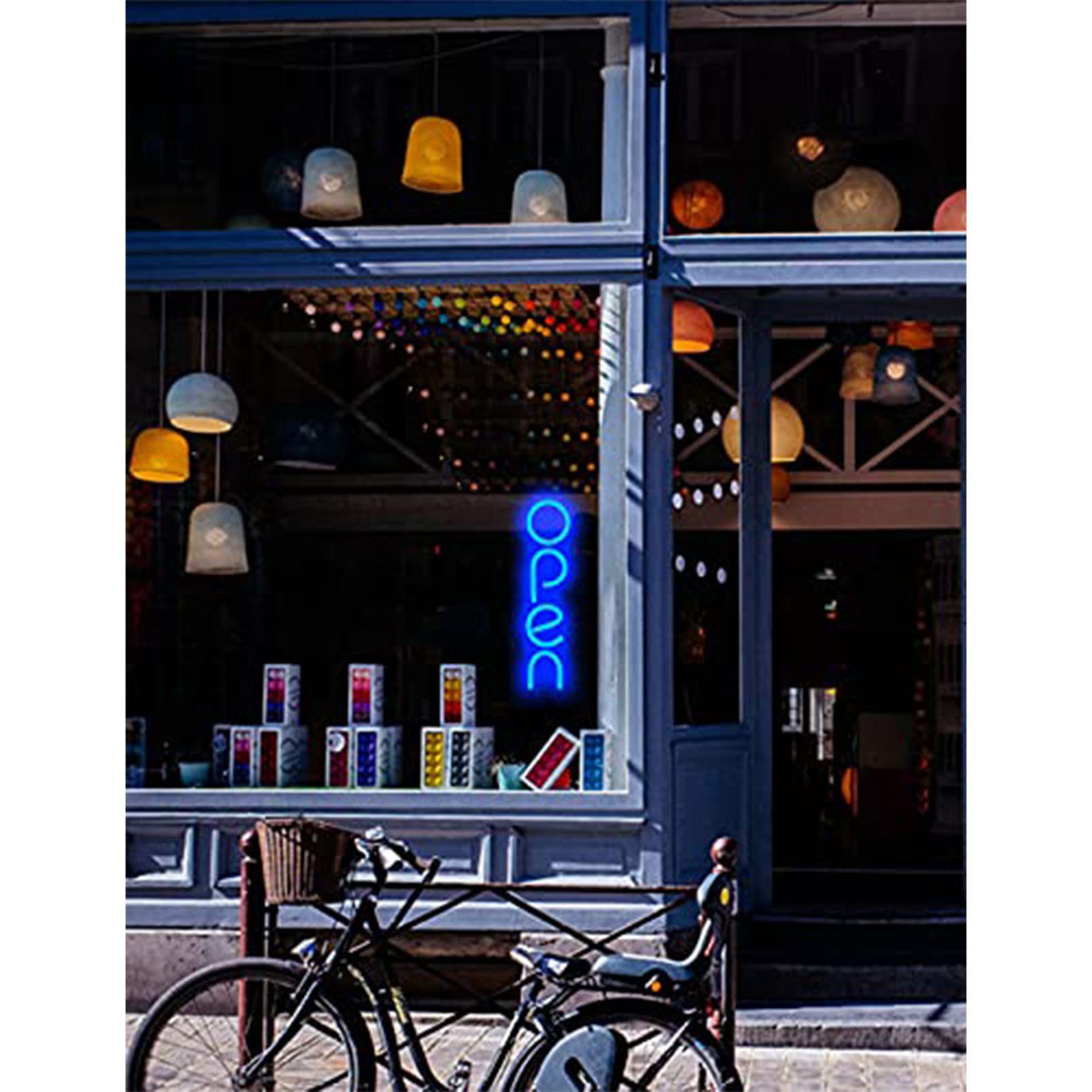 LED bord rond ' OPEN ' XXL - Neon Sign kopen? Specialist in Neon & LED schermen
