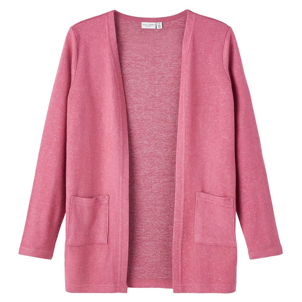 NAME IT Sweter pullover Dziewczynki Nkfvicti Ls Knit Card L Noos