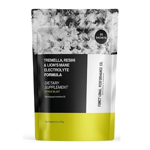 Electrolyte Powder with Lion’s Mane, Reishi & Tremella | 800mg