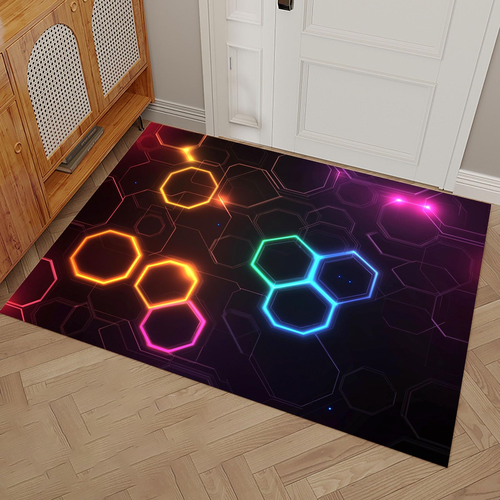 Tapis entrée intérieur imperméable pour éviter les sols glissants