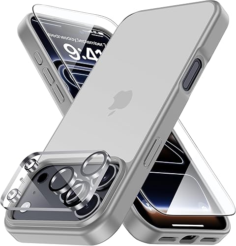 Miniatura 461 de Funda para iPhone 12, a prueba de golpes, para iPhone 12 Pro, protección contra caídas de grado militar, parte trasera dura, delgada, translúcida