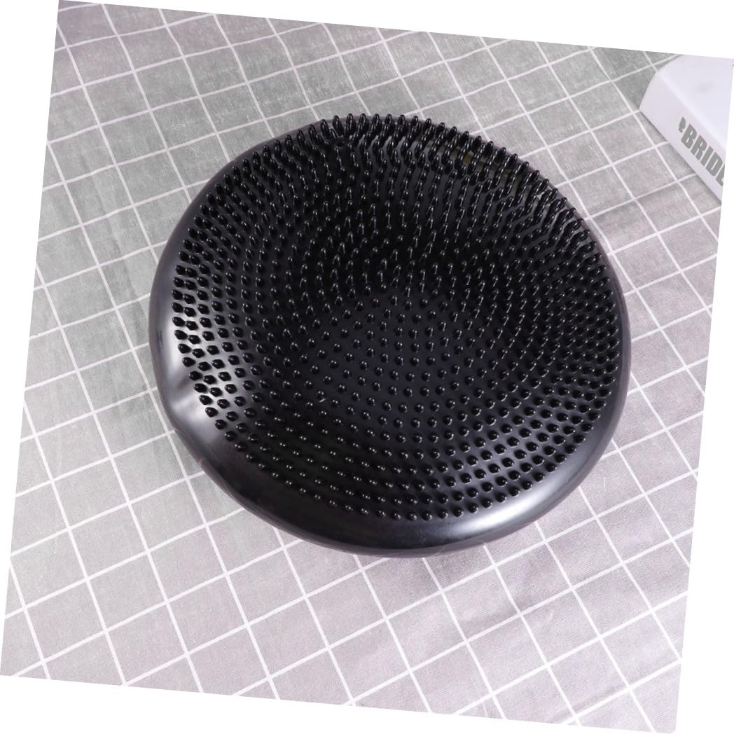 Cuscino Gonfiabile per Equilibrio Nero in Pvc per Ragazzo Ragazza
