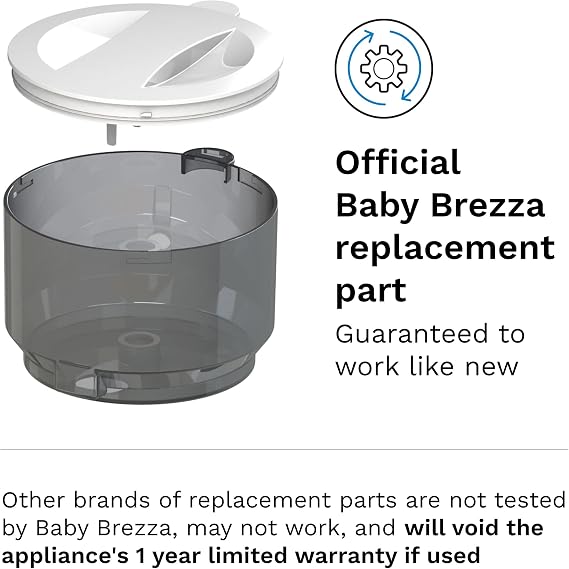 Baby Brezza Replacement Powder Container and Lid Formula Pro Advanced Only Formula Pro Advanced Powder Container and Lid