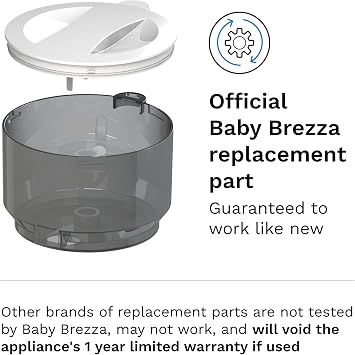 Baby Brezza Replacement Powder Container and Lid Formula Pro Advanced Only Formula Pro Advanced Powder Container and Lid