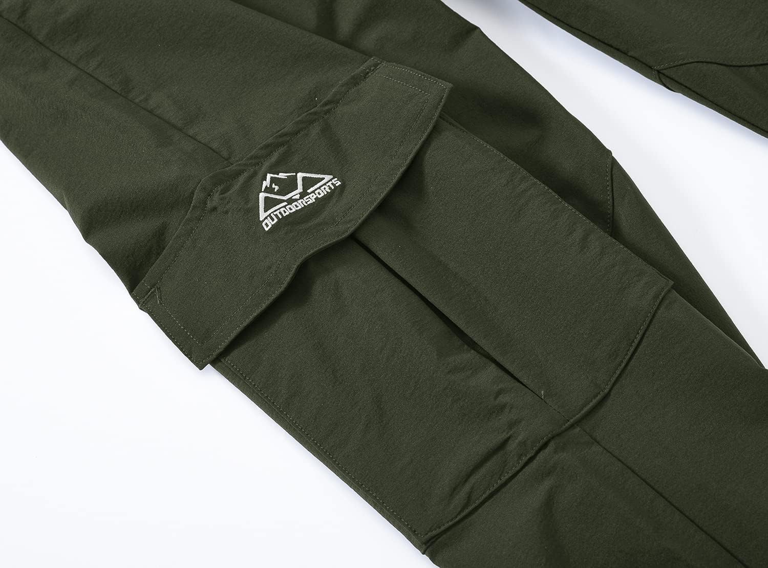 YSENTO Women's Hiking Pants Lightweight Stretch Quick Drying UPF 50 Camping Travel Work Cargo Pants 6 Pockets - Image 6