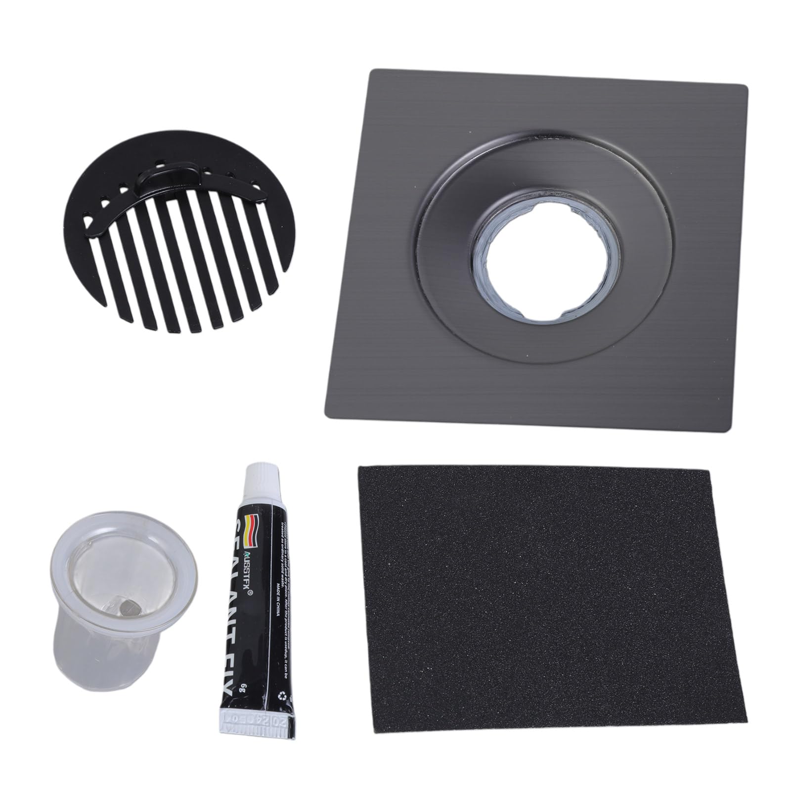 Jazuaiao 1 Pack Effective Drain Solution Steel Drain Filter Simple Cleans Floor For Kitchen & Bathroom Drainages Solution