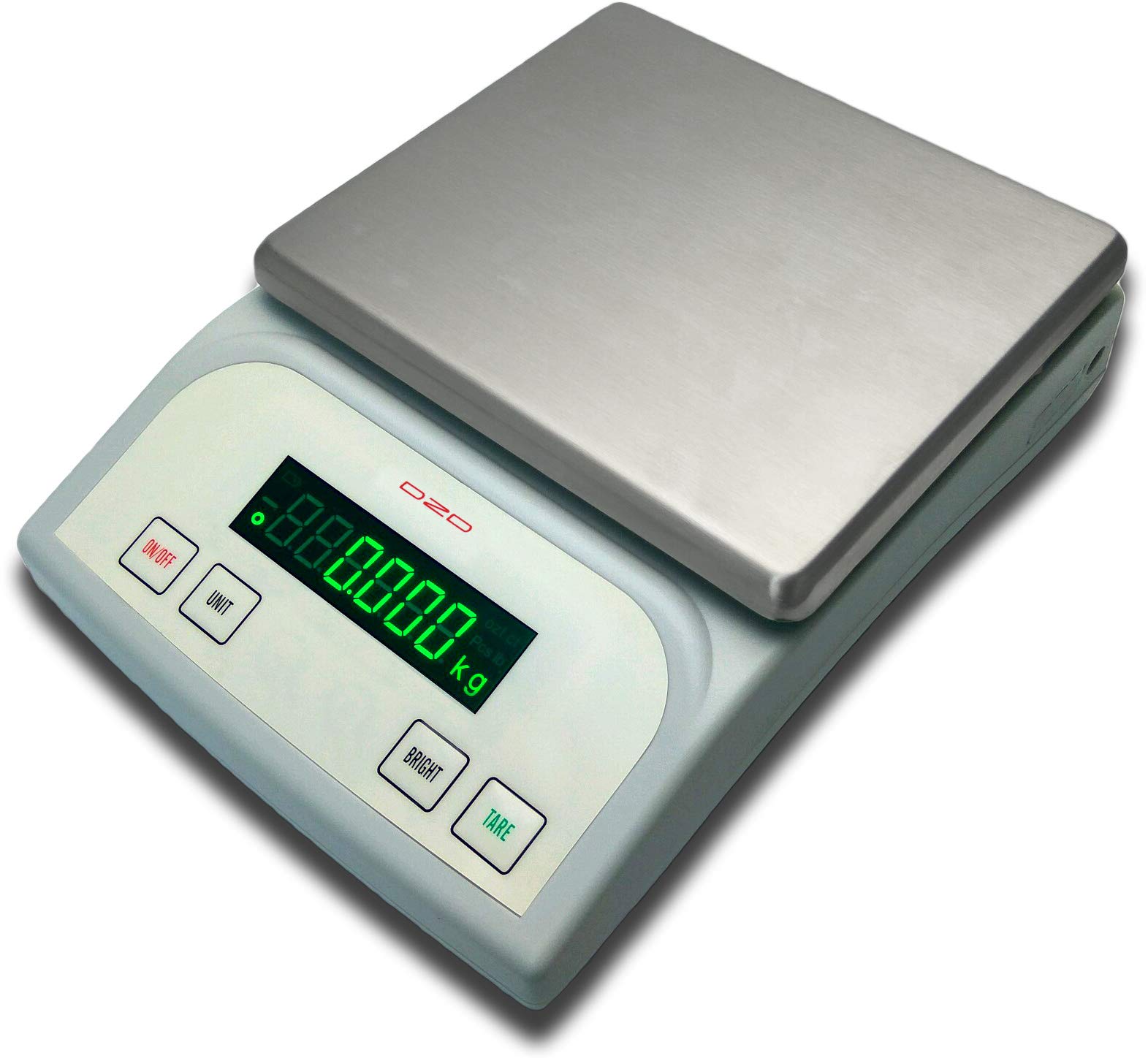 DZD DJKFKA Briefwaagen Digitalwaagen 20kg 40kg 1g 0,1g Feinmessbereich (DJ20KA)