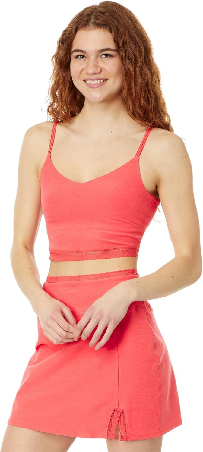 Beyond Yoga Women's Spacedye Allure Lace High Cropped Tank