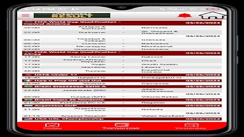 LiveScore Results