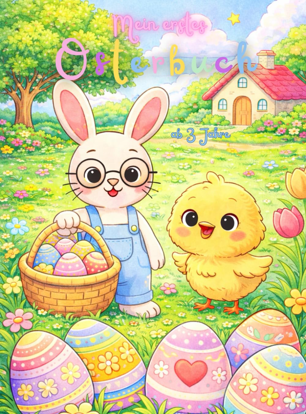 Mein Osterbuch für Kinder ab 3 Jahre | Ostern ab 3: Ein Mitmach-, Mal- & Erlebnisbuch für Kinder von 3–6 Jahren | Kinderbuch | Ostergeschenk ab 3 | Mein großes Oster-Mitmachbuch