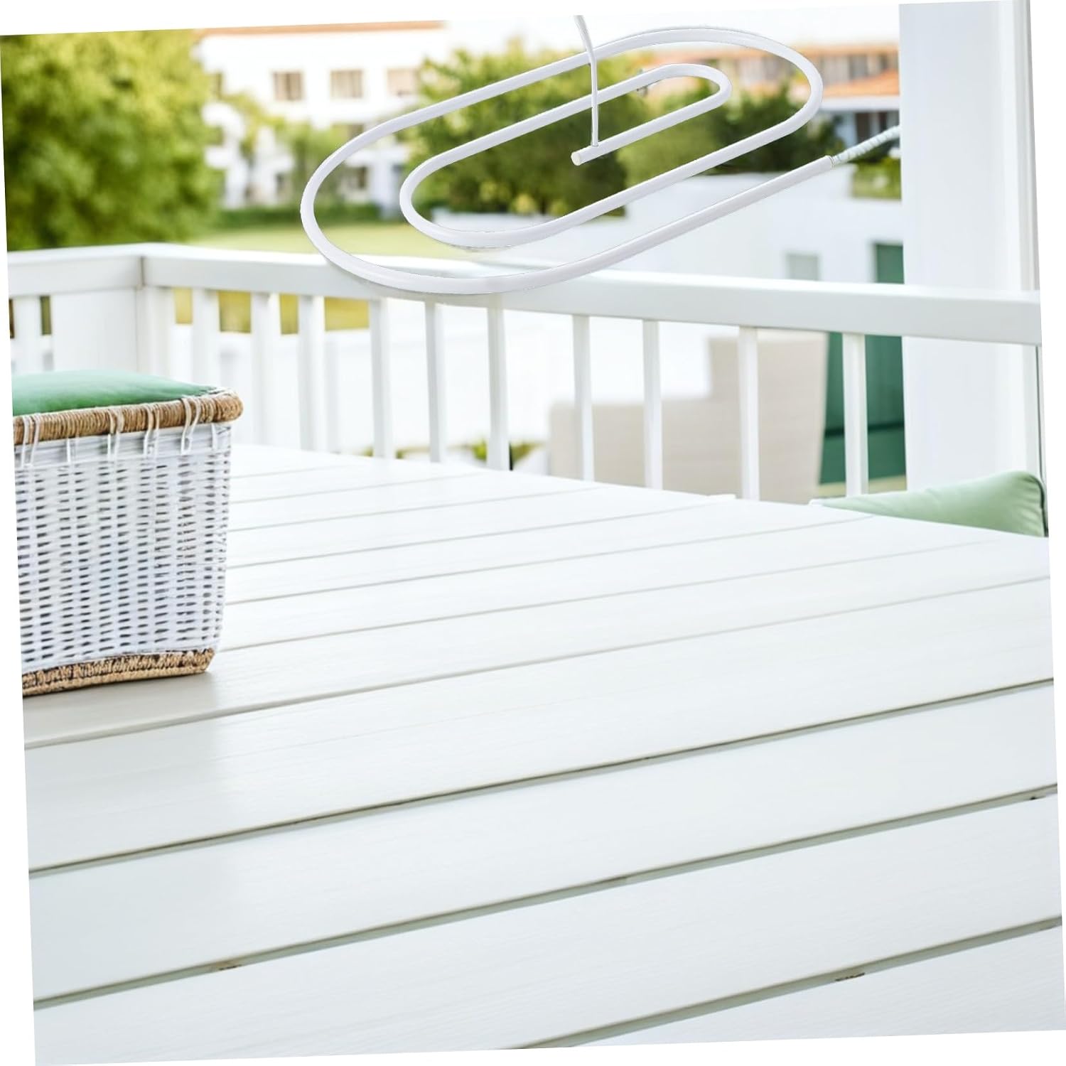 Spiral Clothes Drying Rack Blanket Hanger Heavy Duty Iron Laundry Rack for Quilts Bed Sheets Towels Space-Saving Home Balcony Use
