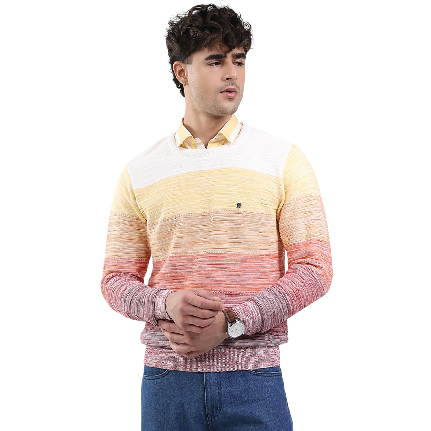 Men's Round Neck Full Sleeve Pullover