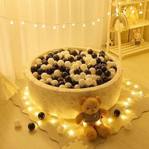 Vista 212 de STARBOLO Ball Pit Balls for Toddlers Phthalate Free BPA Free Non-Toxic Crush Proof Play Balls for Toddlers Kids Pool Playhouse Pack of 100 200 500