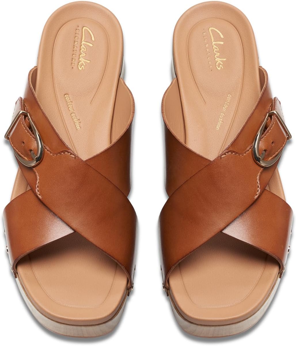 Clarks Women's Sivanne Walk Wedge Sandal