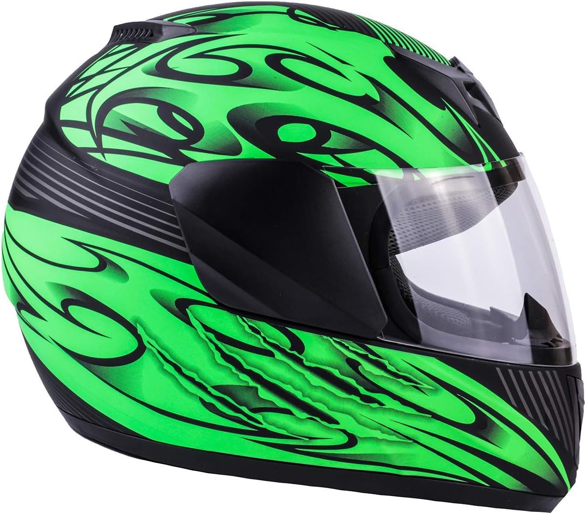 Typhoon Youth Full Face Motorcycle Helmet Kids