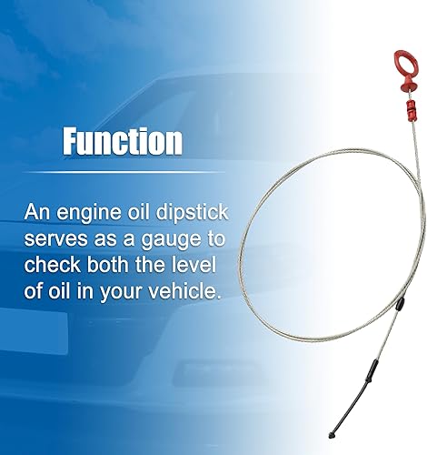 Miniatura 4 de uxcell Barra de medición de nivel de aceite del motor para Volkswagen Routan 2009-2011 para Chrysler 200 2011-2014 para Chrysler 300 2005-2013