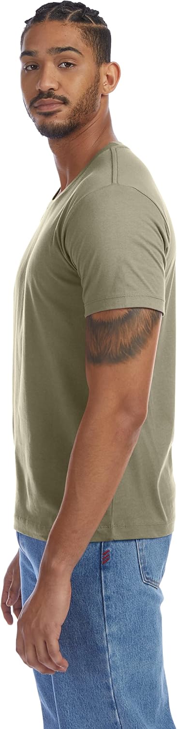 Alternative Mens T-Shirt, Cool Blank Cotton Shirt, Short Sleeve Go-to Tee - Image 3